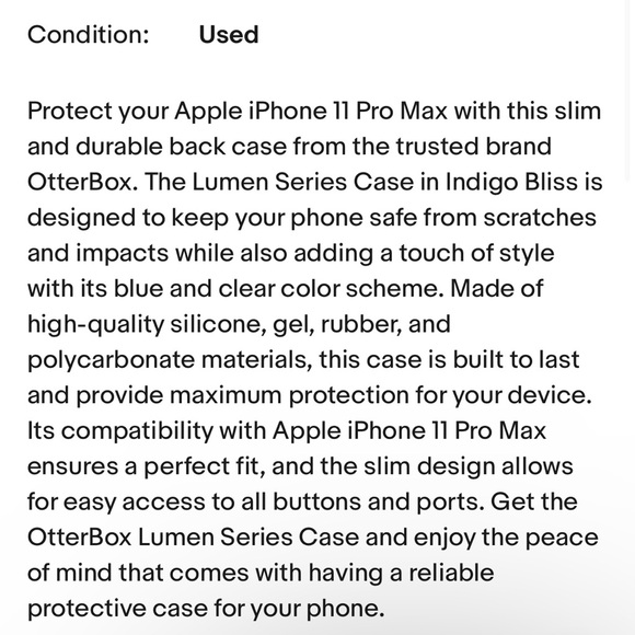 OtterBox case. iPhone 11 Pro Max - Picture 5 of 5